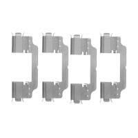 1 987 474 451 BOSCH Комплектуючі колодки дискового гальма