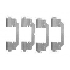 1 987 474 451 BOSCH Комплектуючі колодки дискового гальма