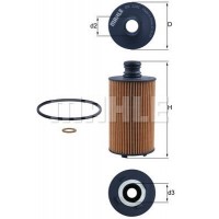 OX 1141D KNECHT Масляний фільтр