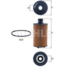 OX 1141D KNECHT Масляний фільтр