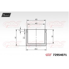 72954071 MAXTECH Поршень корпус скоби гальма