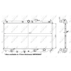 WG1721694 WILMINK GROUP Радіатор охолодження двигуна