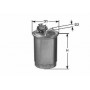 Паливний фільтр CLEAN FILTERS DN1906