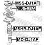 MB-DJ1A FEBEST під шипник качения, Опора стійки амортизатора