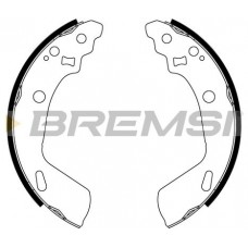 GF0928 BREMSI Комплект гальмівних колодок