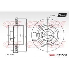 871550 MAXTECH Гальмівний диск