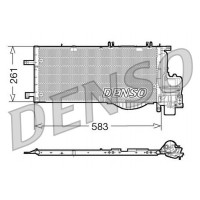 DCN20022 DENSO Конденсатор кондиціонера