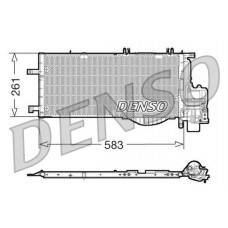DCN20022 DENSO Конденсатор кондиціонера