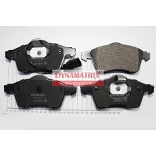 DBP1518 DYNAMATRIX Комплект гальмівних колодок дисковий гальм