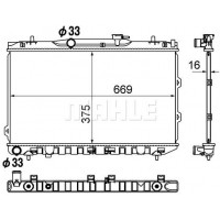 CR 1897 000S MAHLE Радіатор охолодження двигуна