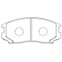 FP0602 FIT Комплект гальмівних колодок дисковий гальм