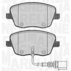 363916060576 MAGNETI MARELLI Комплект гальмівних колодок дисковий гальм