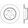 BDR2394.10 OPEN PARTS Гальмівний диск
