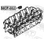 MCP-002 FEBEST Ущільнювальне кільце, шахта свечи