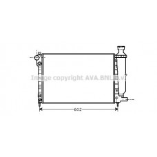 PE2014 AVA QUALITY COOLING Радіатор охолодження двигуна