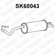 SK60043 VENEPORTE Глушник вихлопних газів кінцевий