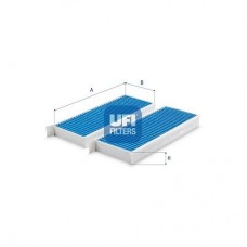 34.254.00 UFI Фільтр повітря у внутрішньому просторі
