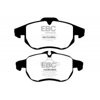 DP1414 EBC Brakes Комплект гальмівних колодок дисковий гальм