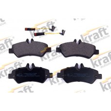 6011093 KRAFT AUTOMOTIVE Комплект гальмівних колодок дисковий гальм