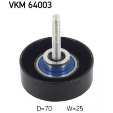 VKM 64003 SKF Паразитный / ведущий ролик, Поліклиновий ремінь