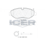 141786 ICER Комплект гальмівних колодок дисковий гальм