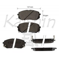FK11314 KAISHIN Комплект гальмівних колодок дисковий гальм