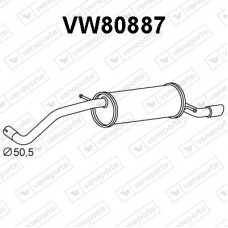 VW80887 VENEPORTE Глушник вихлопних газів кінцевий