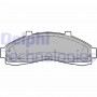 LP1625 DELPHI Комплект гальмівних колодок дисковий гальм