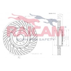 RD01131 RAICAM Гальмівний диск