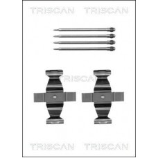 8105 231612 TRISCAN Комплектуючі колодки дискового гальма