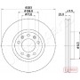 DI-0637C JAPANPARTS Гальмівний диск