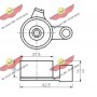 03.429 AUTOKIT Натяжний ролик ремінь ГРМ
