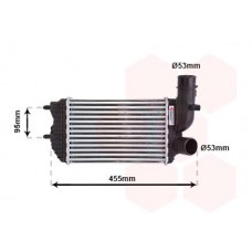 40004183 VAN WEZEL Интеркулер