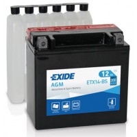 ETX14-BS EXIDE Стартерна акумуляторна батарея