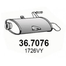 36.7076 ASSO Глушник вихлопних газів кінцевий