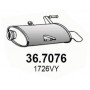 36.7076 ASSO Глушник вихлопних газів кінцевий
