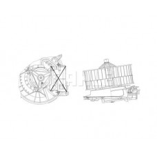 WG2179888 WILMINK GROUP Вентилятор салону