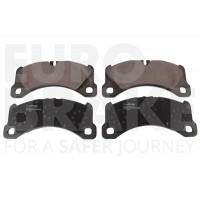 55022247142 EUROBRAKE Комплект гальмівних колодок дисковий гальм