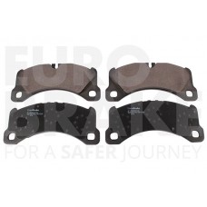 55022247142 EUROBRAKE Комплект гальмівних колодок дисковий гальм