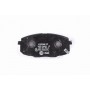 8DB 355 010-611 HELLA Комплект гальмівних колодок дисковий гальм