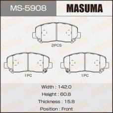 MS-5908 MASUMA Комплект гальмівних колодок
