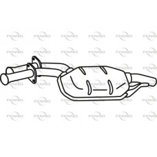 P3635 FENNO Середній глушник вихлопних газів
