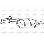 P3635 FENNO Середній глушник вихлопних газів