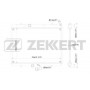 MK-1091 ZEKKERT Радіатор охолодження двигуна