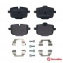 P 06 101 BREMBO Комплект гальмівних колодок дисковий гальм