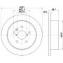 MDC1511 MINTEX Гальмівний диск