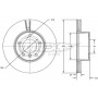 TX 72-78 TOMEX Brakes Гальмівний диск