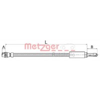 4110145 METZGER Гальмівний шланг