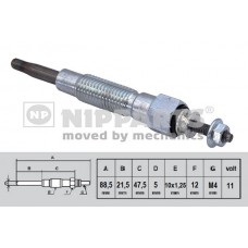 N5715022 NIPPARTS Свічка розжарювання