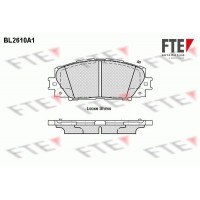 BL2610A1 FTE КомплеК т гальмівних колодок, дискове гальмо
